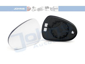 JOHNS 67 16 37-80 veidrodėlio stiklas, išorinis veidrodėlis 
 Kėbulas -> Keleivių kabina -> Veidrodėlis
6J0 857 521F