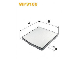 WIX FILTERS WP9100 filtras, salono oras 
 Techninės priežiūros dalys -> Techninės priežiūros intervalai
30630752, 9204626, 92046267