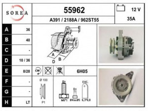 EAI 55962 kintamosios srovės generatorius