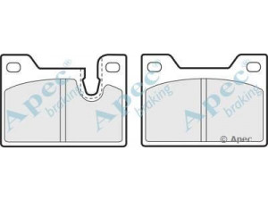 APEC braking PAD319 stabdžių trinkelių rinkinys, diskinis stabdys 
 Techninės priežiūros dalys -> Papildomas remontas
34111150525, 34211150525, 34211152252