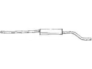 AKS DASIS SG30405 vidurinis duslintuvas