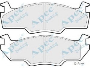 APEC braking PAD353 stabdžių trinkelių rinkinys, diskinis stabdys 
 Techninės priežiūros dalys -> Papildomas remontas
321698151B