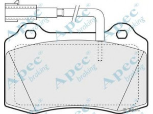 APEC braking PAD1297 stabdžių trinkelių rinkinys, diskinis stabdys 
 Techninės priežiūros dalys -> Papildomas remontas
77362239, 9949509, 9949533, 77362239