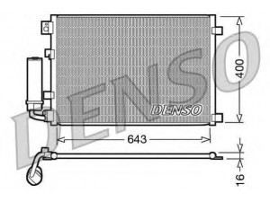DENSO DCN46002 kondensatorius, oro kondicionierius 
 Oro kondicionavimas -> Kondensatorius
92100JD200