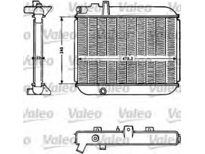 VALEO 810819 radiatorius, variklio aušinimas 
 Aušinimo sistema -> Radiatorius/alyvos aušintuvas -> Radiatorius/dalys
1300-94, 130094, 1301-77, 130177
