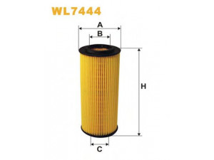 WIX FILTERS WL7444 alyvos filtras 
 Techninės priežiūros dalys -> Techninės priežiūros intervalai
71740470, 55198675, 71740470