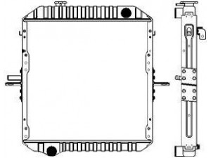 SAKURA  Automotive 1242-0305 radiatorius, variklio aušinimas