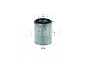 KNECHT LX 830 oro filtras 
 Techninės priežiūros dalys -> Techninės priežiūros intervalai
1952999, 1958498, 1650080G01, 1654604N00