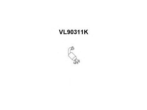 VENEPORTE VL90311K katalizatoriaus keitiklis
30616691, 8602968