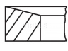 MAHLE ORIGINAL 607 RS 00109 0N3 stūmoklio žiedų komplektas 
 Variklis -> Cilindrai/stūmokliai