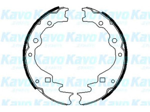 KAVO PARTS BS-5412 stabdžių trinkelių komplektas
