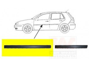 VAN WEZEL 5888423 apdailos/apsauginės juostelė, durelės 
 Kėbulas -> Apdaila/apsauga/dekoratyvinės juostelės/emblemos -> Apdailos/apsauginės juostelės
1J4 853 515 J, 1J4 853 515 J B41