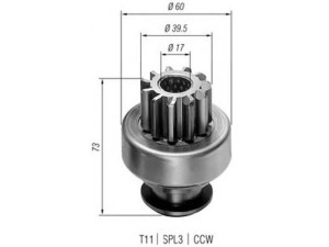 MAGNETI MARELLI 940113020184 krumpliaratis, starteris
