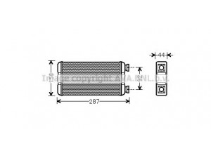 AVA QUALITY COOLING RTA6457 šilumokaitis, salono šildymas 
 Šildymas / vėdinimas -> Šilumokaitis
2711500QAF, 7701207992, 4415542