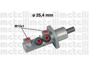 METELLI 05-0606 pagrindinis cilindras, stabdžiai 
 Stabdžių sistema -> Pagrindinis stabdžių cilindras
1047626, 7M0 611 019A, 7M2 611 019A