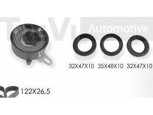 TREVI AUTOMOTIVE KD1262S paskirstymo diržo komplektas 
 Techninės priežiūros dalys -> Papildomas remontas
