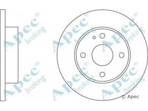 APEC braking DSK173 stabdžių diskas 
 Stabdžių sistema -> Diskinis stabdys -> Stabdžių diskas
DB0Y33251, DB0Y33251A, DB0Y33251B