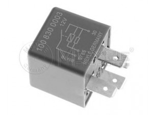 MEYLE 100 830 0003 daugiafunkcė relė 
 Elektros įranga -> Daugiafunkcė relė
1J0 906 381 A, 357 906 381 A, 1J0 906 381 A