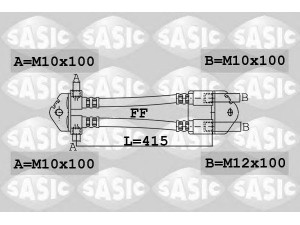 SASIC 6606195 stabdžių žarnelė 
 Stabdžių sistema -> Stabdžių žarnelės
4409342