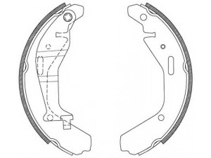 OPEN PARTS BSA2112.00 stabdžių trinkelių komplektas 
 Techninės priežiūros dalys -> Papildomas remontas
14706836, 4706738, 4706836, 9214425