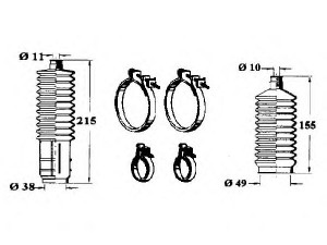 OCAP 0901104 gofruotoji membrana, vairavimas 
 Vairavimas -> Gofruotoji membrana/sandarinimai
406618, 406619