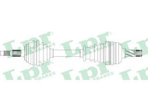 LPR DS49013 kardaninis velenas 
 Ratų pavara -> Kardaninis velenas
8111304, 9122567, 91225672
