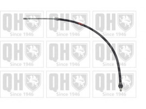 QUINTON HAZELL BC2437 trosas, stovėjimo stabdys 
 Stabdžių sistema -> Valdymo svirtys/trosai
77 00 812 520, 7700812520