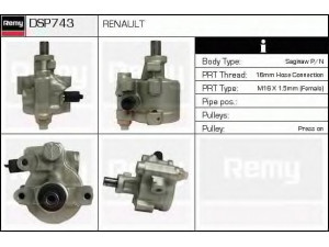 DELCO REMY DSP743 hidraulinis siurblys, vairo sistema 
 Vairavimas -> Vairo pavara/siurblys
