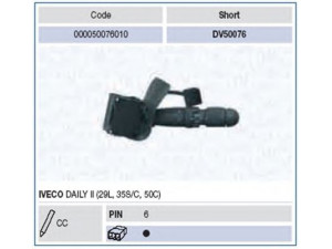 MAGNETI MARELLI 000050076010 vairo kolonėlės jungiklis
42552536