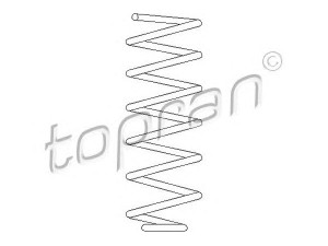 TOPRAN 102 785 spyruoklė 
 Pakaba -> Spyruoklės
191 411 105A, 191 411 105A