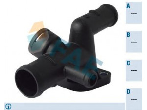 FAE 54352 aušinimo skysčio jungė 
 Aušinimo sistema -> Žarnelės/vamzdeliai/sujungimai -> Jungės
06A 121 132 D, 06A 121 132 Q, 06A 121 132 D