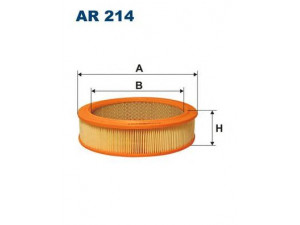 FILTRON AR214 oro filtras 
 Techninės priežiūros dalys -> Techninės priežiūros intervalai
4119668, 4122203, 4146050, 4180565