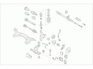 ZF Parts VW-POLO-FZ002 vairavimo mechanizmas; rato pakaba 
 Ašies montavimas/vairavimo mechanizmas/ratai -> Prekių paieška pagal schemą