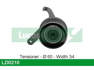 LUCAS ENGINE DRIVE LD0210 įtempiklio skriemulys, paskirstymo diržas
MD064641
