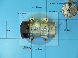 AUTO AIR GLOUCESTER 14-8215P kompresorius, oro kondicionierius 
 Oro kondicionavimas -> Kompresorius/dalys
5010628046, 20593523, 85000723