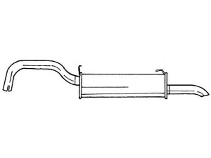 AKS DASIS SG53624 galinis duslintuvas