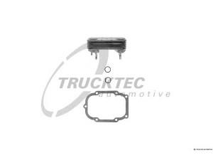 TRUCKTEC AUTOMOTIVE 01.43.160 alyvos aušintuvas, variklio alyva
345 180 7065 cpl, 355 180 1265 cpl