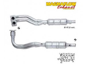 MAGNAFLOW 79204 katalizatoriaus keitiklis 
 Išmetimo sistema -> Katalizatoriaus keitiklis
8602981, 8602982