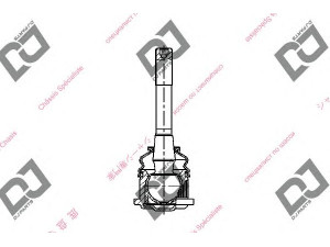 DJ PARTS DB1078 atramos/vairo trauklė 
 Ašies montavimas/vairavimo mechanizmas/ratai -> Sujungimai -> Atramos/vairo trauklė
31121126253