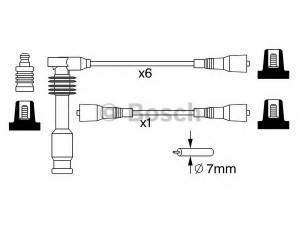 BOSCH 0 986 357 276 uždegimo laido komplektas 
 Kibirkšties / kaitinamasis uždegimas -> Uždegimo laidai/jungtys
1612522, 1612585, 90392517, 90466281