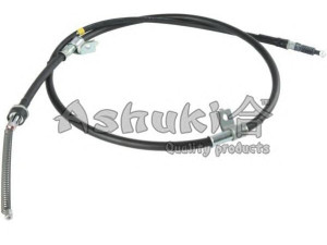 ASHUKI HRK12430 trosas, stovėjimo stabdys 
 Stabdžių sistema -> Valdymo svirtys/trosai
MB950090
