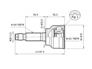 STATIM C.475 jungčių komplektas, kardaninis velenas 
 Ratų pavara -> Sujungimai/komplektas
J2823019, F00625600, F00625600C