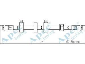 APEC braking HOS4103 stabdžių žarnelė 
 Stabdžių sistema -> Stabdžių žarnelės
7D0611701A