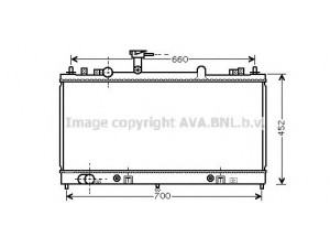 AVA QUALITY COOLING MZ2163 radiatorius, variklio aušinimas 
 Aušinimo sistema -> Radiatorius/alyvos aušintuvas -> Radiatorius/dalys
L32815200, L32815200A, L32815200B