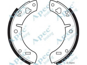 APEC braking SHU112 stabdžių trinkelė 
 Stabdžių sistema -> Būgninis stabdys -> Stabdžių įdėklas/ trinkelė
GBS520, GBS595, RTGBS7400