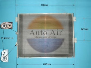 AUTO AIR GLOUCESTER 16-1350 kondensatorius, oro kondicionierius 
 Oro kondicionavimas -> Kondensatorius
8846026330