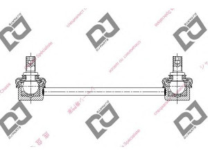 DJ PARTS DL1369 šarnyro stabilizatorius 
 Ašies montavimas/vairavimo mechanizmas/ratai -> Stabilizatorius/fiksatoriai -> Savaime išsilyginanti atrama
B30H28170B
