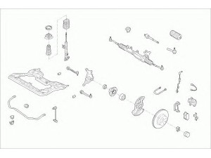 ZF Parts MERCE-C-KLA-FZ003 vairavimo mechanizmas; rato pakaba 
 Ašies montavimas/vairavimo mechanizmas/ratai -> Prekių paieška pagal schemą