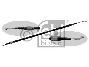 FEBI BILSTEIN 27383 trosas, stovėjimo stabdys 
 Stabdžių sistema -> Valdymo svirtys/trosai
7D0 609 701 B, 7D0 609 701 E