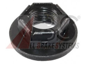 A.B.S. 910780 veržlė; ašies veržlė, kardaninis velenas; veržlė, pasukamasis kakliukas 
 Ašies montavimas/vairavimo mechanizmas/ratai -> Rato stebulė/montavimas -> Pasukamasis kakliukas
1144582, 7119360